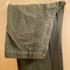 BIG BUD PRESS Work Pants (Dark Emerald Green) (Long / XL)
